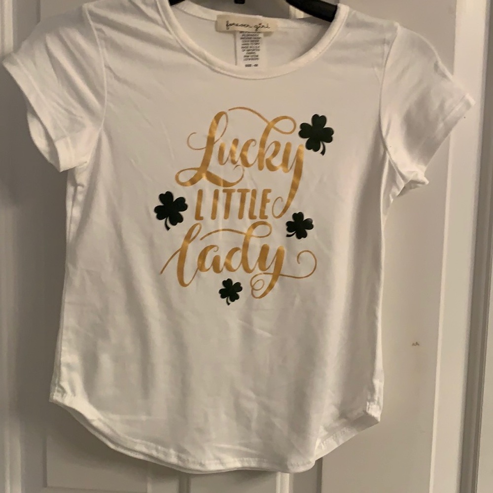 NWOT-Forever Girl St. Patrick Day Graphic Shirt